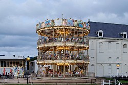 a merry-go-round