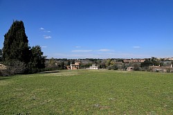 old Rome under the blue sky