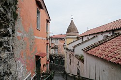 very old street in South Italy