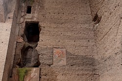 fresco on the wall