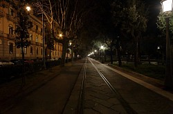 Salerno at night